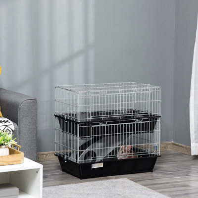 Petit refuge pour animaux en métal avec accès pratique en métal 2 - Accessoires nécessaires pour le contenant