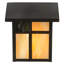 Hyde Park Sprig 1 - Light Outdoor Wall Lantern