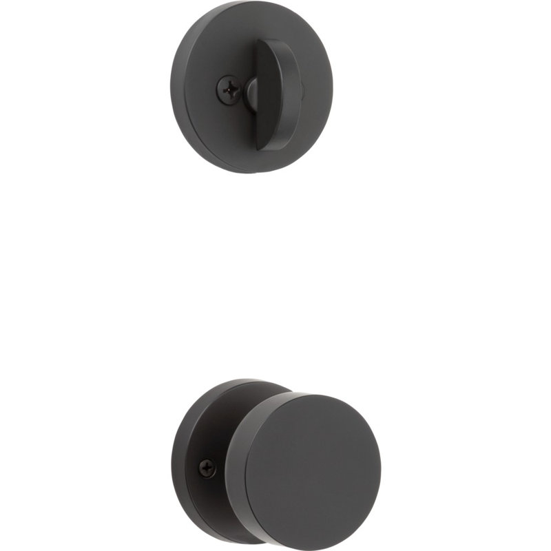 Prague Handle With Deadbolt Reversible Entry Set