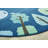 Tranquil Trees KIDSoft Tufted Blue Area Rug-50155548