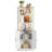 Caleal Lighted Curio Bookcases-431690490