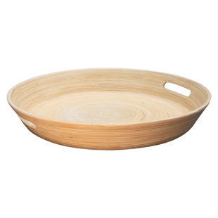 LEXA® By Joyce Chen® 16-In. Bamboo Serving Tray With Cutout Handles
