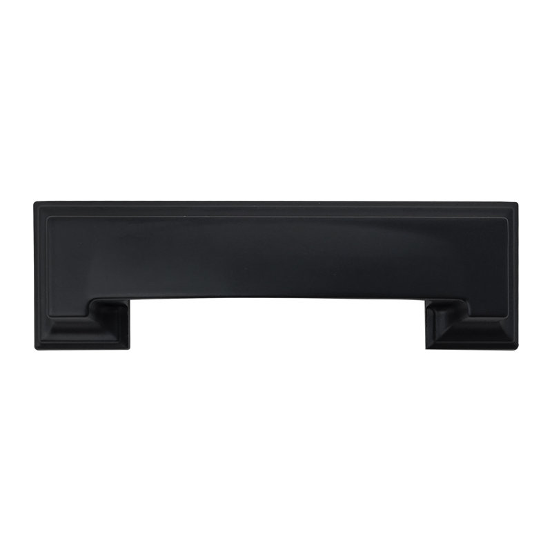 Park Avenue/Beacon Hill Cup Pull, Matte Black