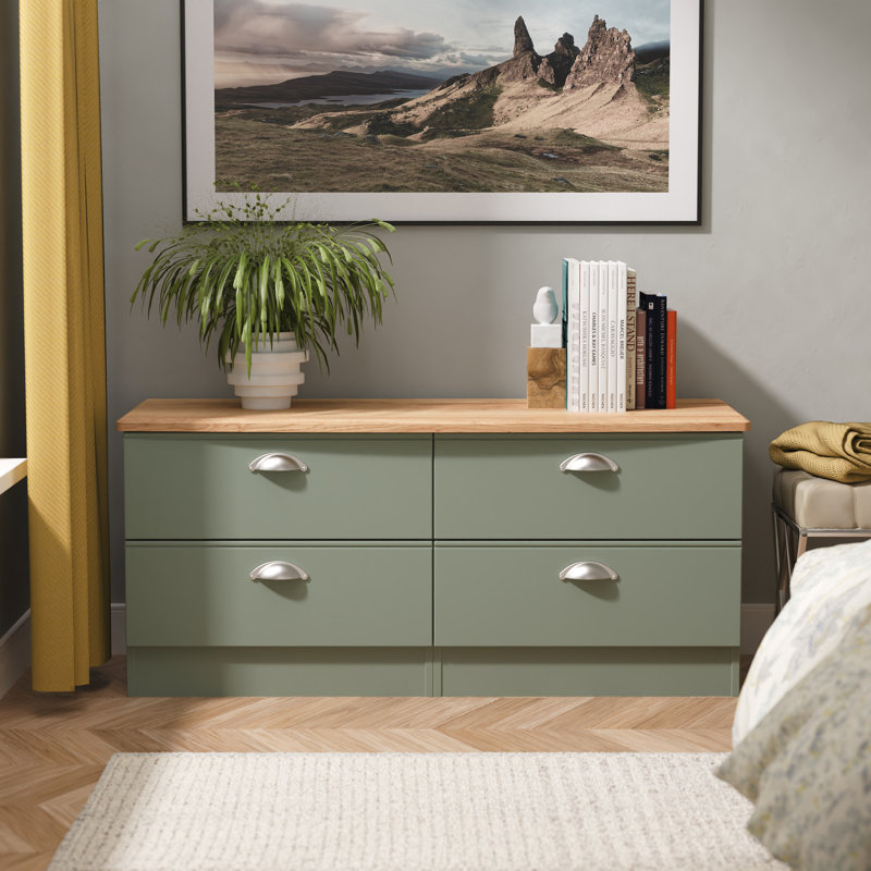 Conners 112 cm W Chest of 4 Drawers