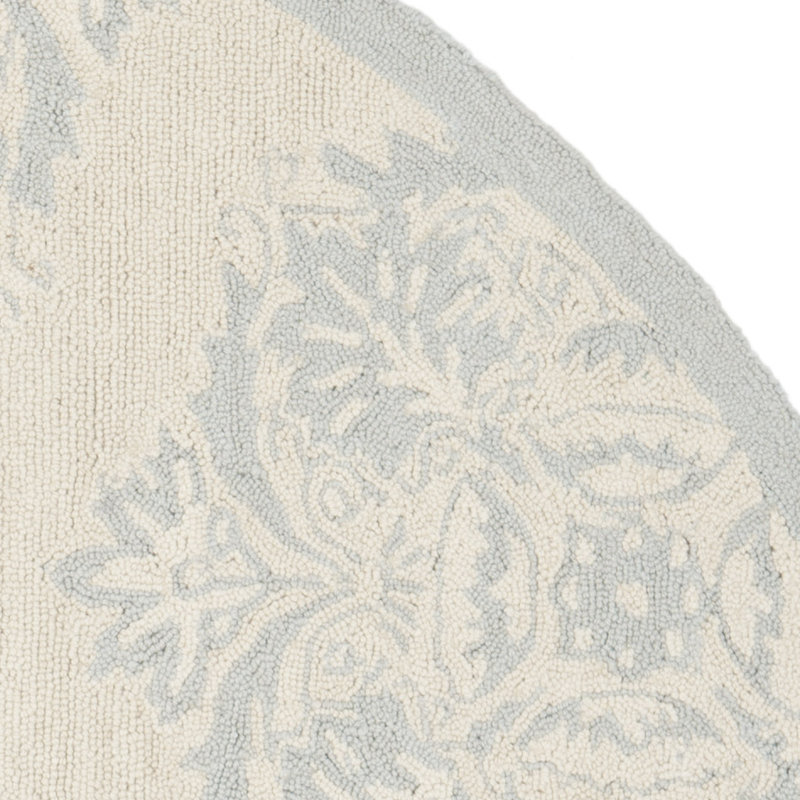 Wool Rug, Round 3'