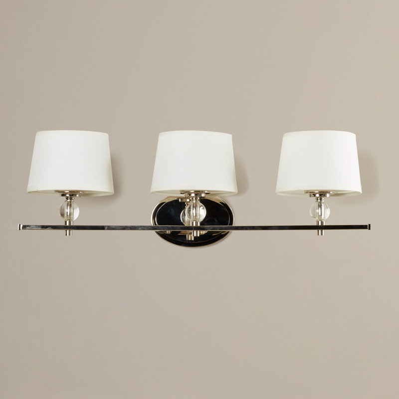 Simran 3 - Light Dimmable Vanity Light, Polished Nickel