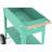 Herstera Metal Galvanized Steel Raised Garden Trolley Planter Mint-56557166