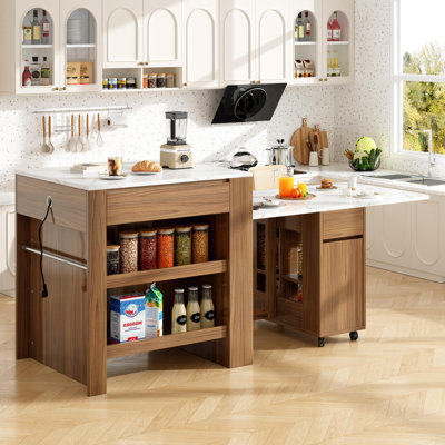 Wood Kitchen Island