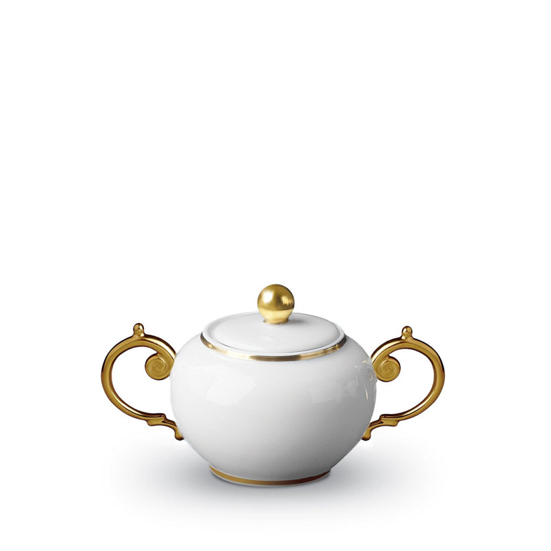 Aegean 24Kt Gold Sugar Bowl