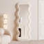 Wood Wavy Mirror-1255385918