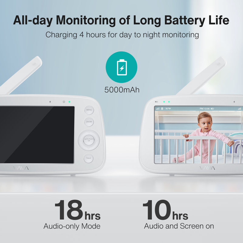 Moniteur pour bébé 5,5 po Vava