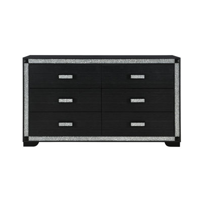 Commode soleil gris anthracite
