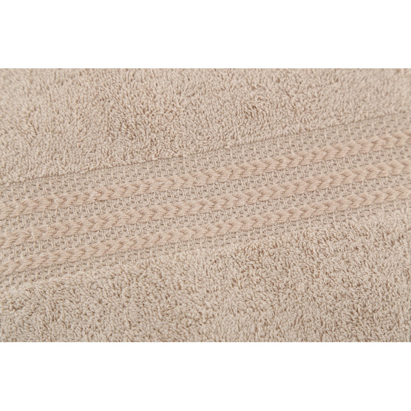 Soft & Absorbent Wash Towel, 100% Cotton, 11.8 x 19.7 inches | 500 g/m² | Machine Washable at 104°F | Elegant Beige Color | Ideal for Home, Spa, and Gym Use | Luxurious Comfort and Durability