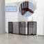 Barrière d'intérieur pliable pour chien avec porte coulissante 31,5 po Trixie-1125477482