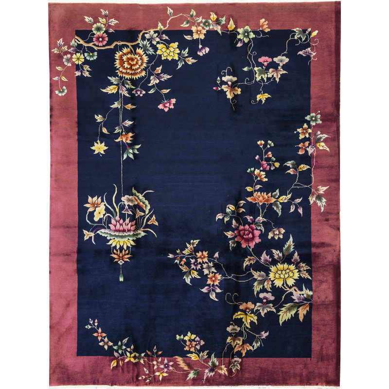 Art Deco One-of-a-Kind 8'10" X 11'5" Area Rug