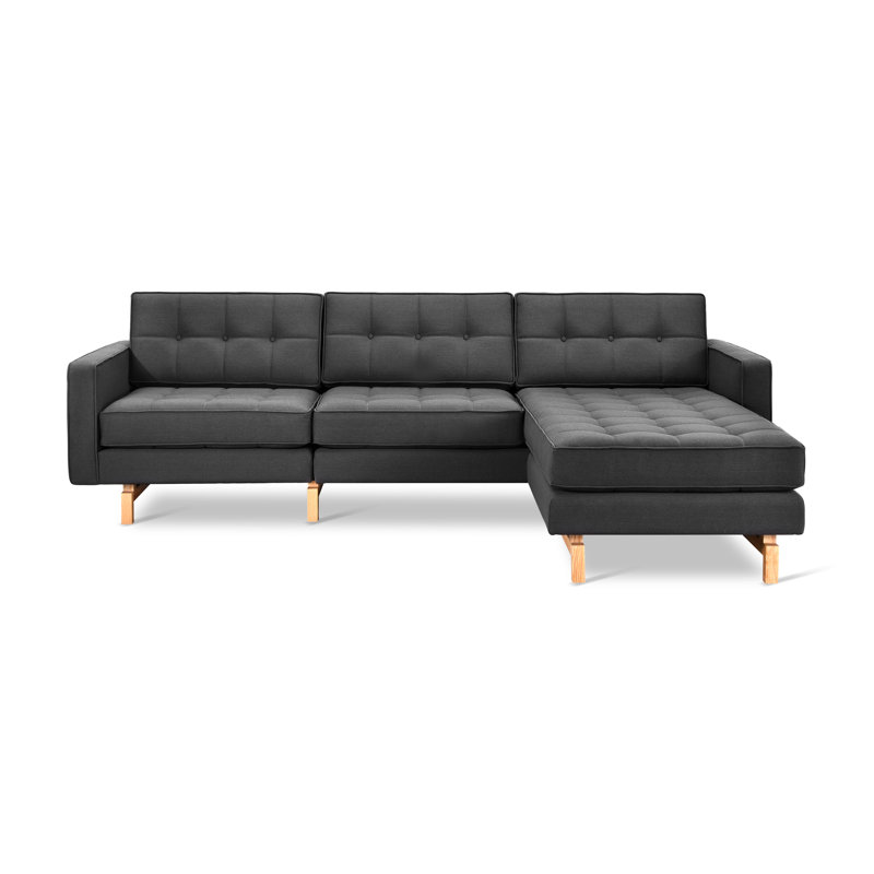 Jane 2 Bi-Sectional, Urban Tweed Ink, Ash Natural