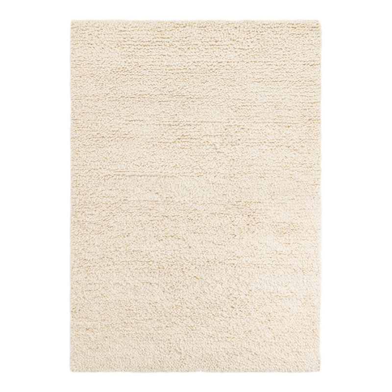 Yanaliz Hand Loomed Wool Indoor Rug, Rectangle 5'1" x 7'1"