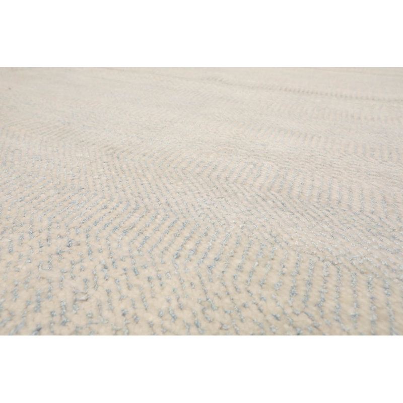 Tapis oriental noué à la main en beige