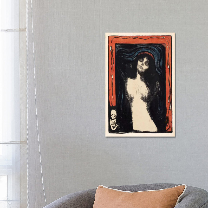 Loving Woman (Madonna), 1902 by Edvard Munch - Gallery-Wrapped Canvas Giclée on Canvas, No Frame