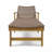Wood + Wicker Chaise Lounge-1110444871
