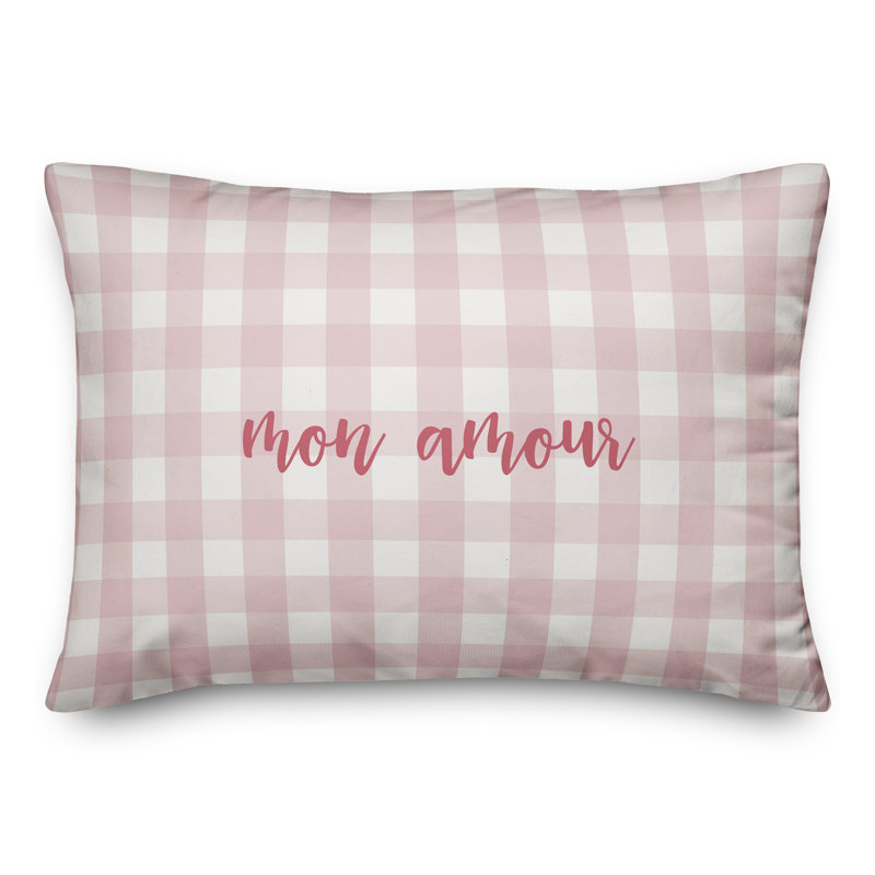  Coussin Mon Amour, Rose