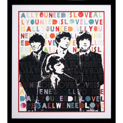 Robert Robinson All You Need Is Love by Robert Robinson - Single Picture Frame Print