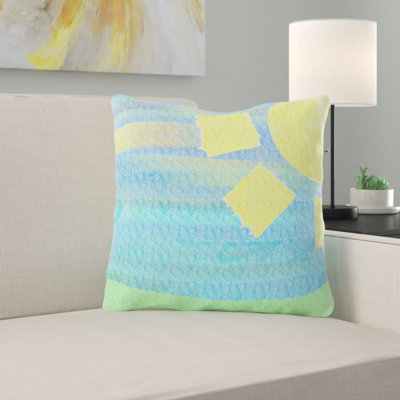 Striped Reversible Throw Pillow