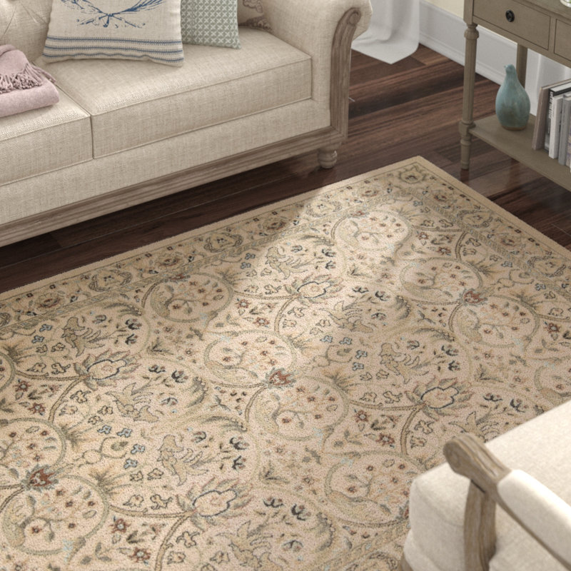 Oriental Indoor Rug, Rectangle 3'9" x 5'9"