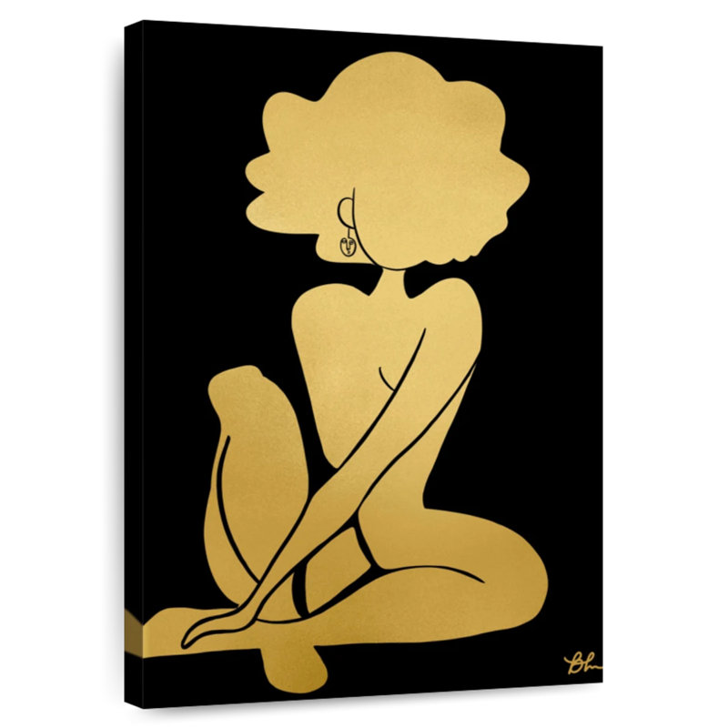 Leisha assise jolie, H 45 po x l 30 po
