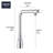 Zedra Smartcontrol Pull Out Touch Bar Faucet-49807299