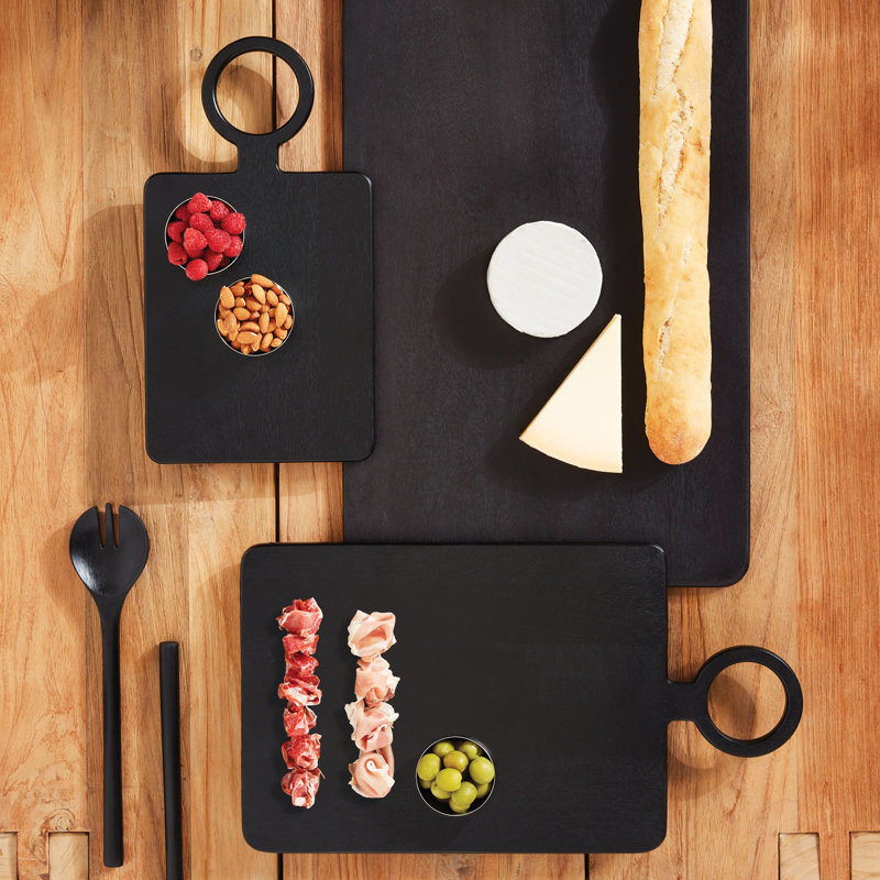 Nox Wood Cheese Board, 0.5" H x 21.25" W x 11.75" L