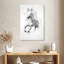 Cheval blanc Brampt noir et blanc-108441407