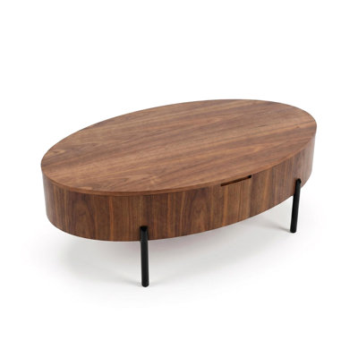 Adjustable coffee table with solid wood veneer; modern-style coffee table with storage and adjustable height, suitable for living rooms, bedrooms, flats or offices;