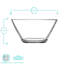 Argon Tableware Glass Serving Bowl