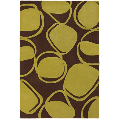 Inhabit Hand Tufted Wool Abstract Area Rug