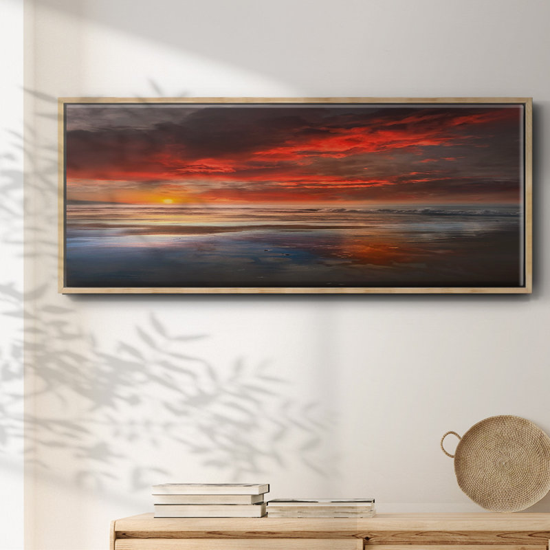 Before the Moon- Framed Canvas