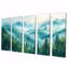 «Northlake», art mural «Peaks» - ensemble d'art mural traditionnel-1246312277-1246312266