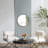 Circle Mirror With Iron Frame-21743144