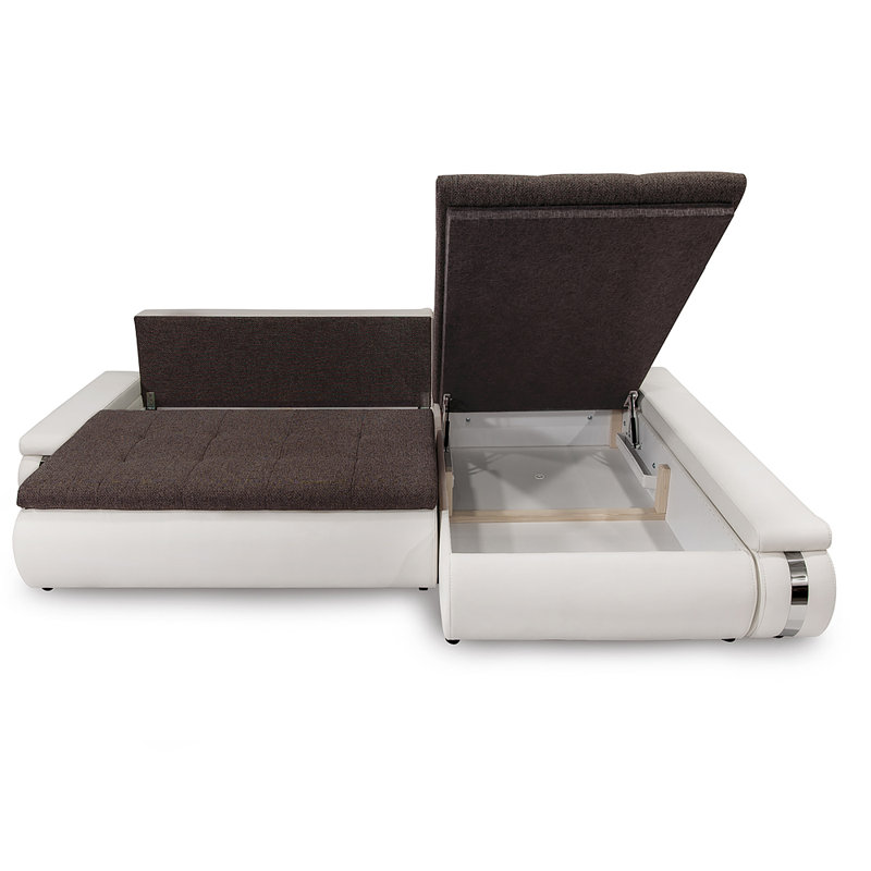 Upholstered L-Shaped Sectional, Right Hand Facing