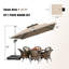 Justhin 3.3m Square Cantilever Umbrella With Base-179493650