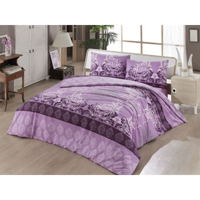 America Damask Duvet Cover Set with Pillowcases
