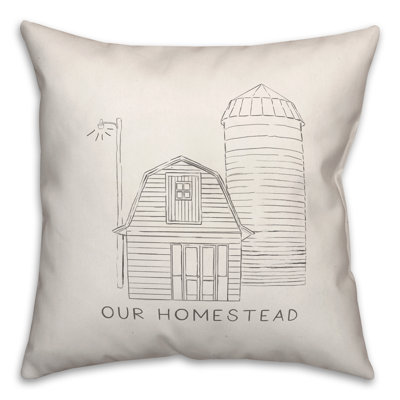 Housse de coussin et insert Our Homestead