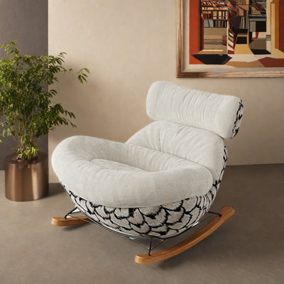 Chaise berçante solide et confortable