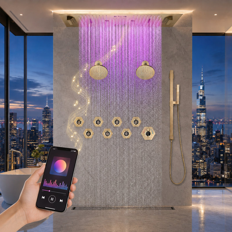 ENSEMBLE DE DOUCHE 36 "X 16"