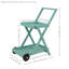 Chariot-plante sur roues en bois de sapin bleu à 2 niveaux H 34 po Palsgrave