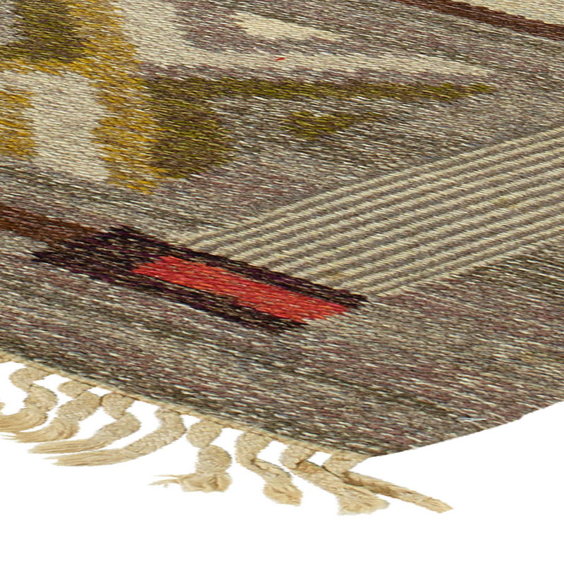One-of-a-Kind Rectangle 4'9" X 6'9" Flatweave Area Rug