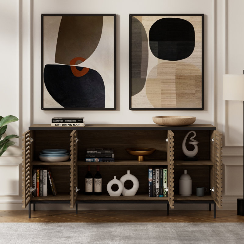Shaurya 63'' Sideboard, Walnut