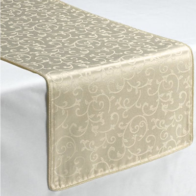 Lenox Opal Innocence Reversible Table Runner