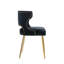 Fauteuil à oreilles en velours khanya-449638258