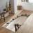 Floral Medallion Design With Pile Soft Printed Rug for Indoor Home Decor Enhancing Living Room and Bedroom Aesthetics-1978643278